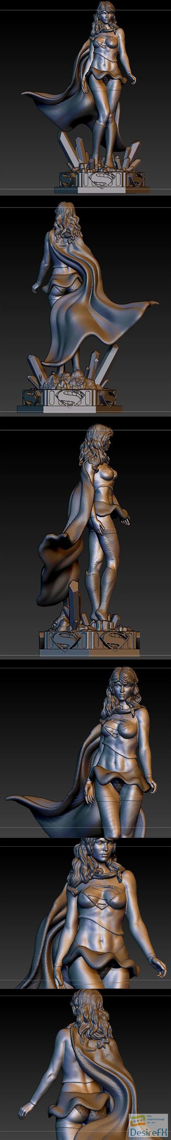 Supergirl Figure – 3D Print