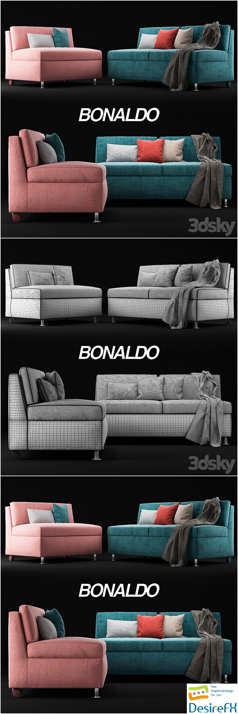 Bonaldo Son 3D Model