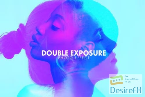 Double Basic Color Exposure Photo Effect - 8TB8K7E