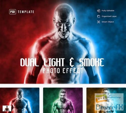 Dual Light & Smoke Photo Effects - GCC6V2P