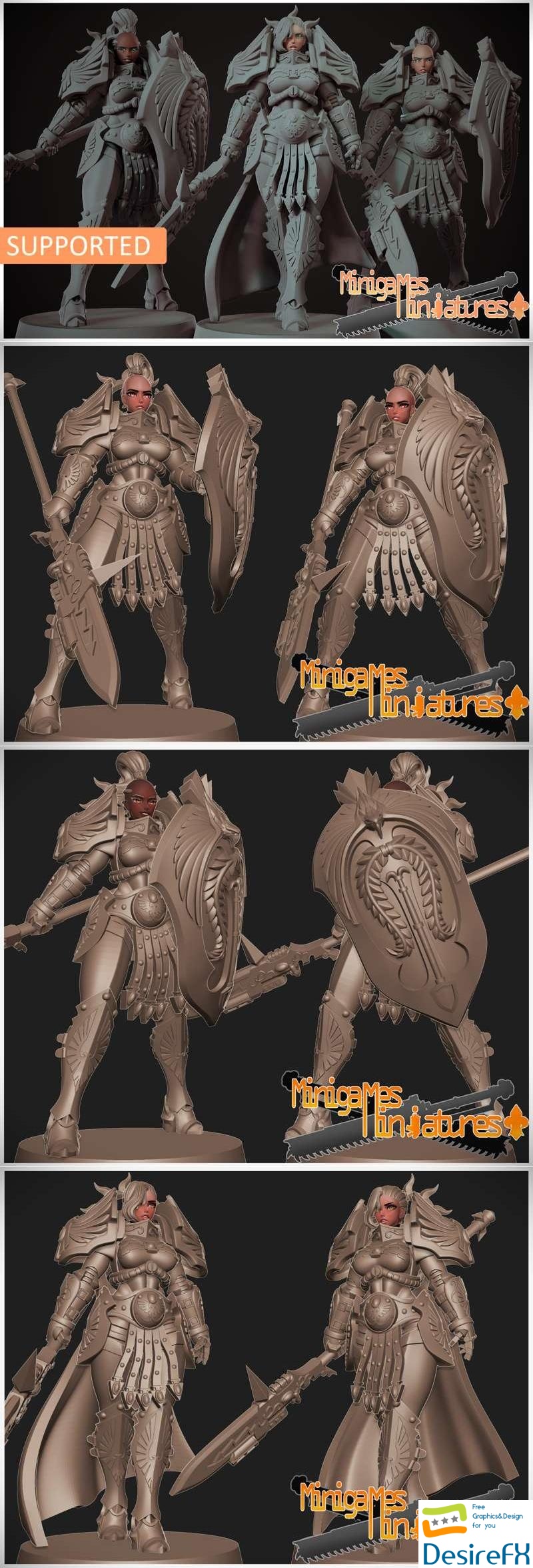 Emperor’s Guard 3D Print