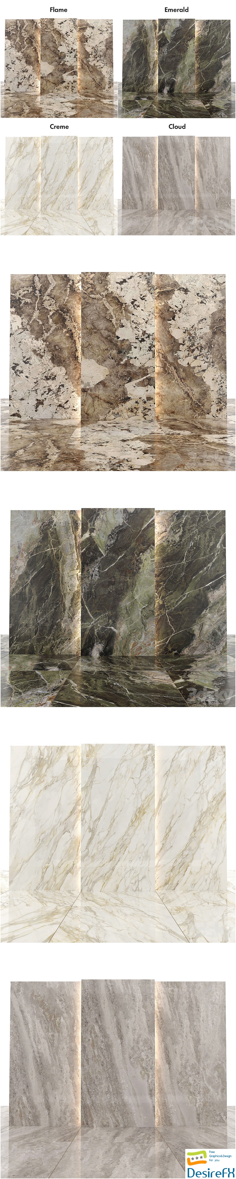 Marble Collection 2 3D Model