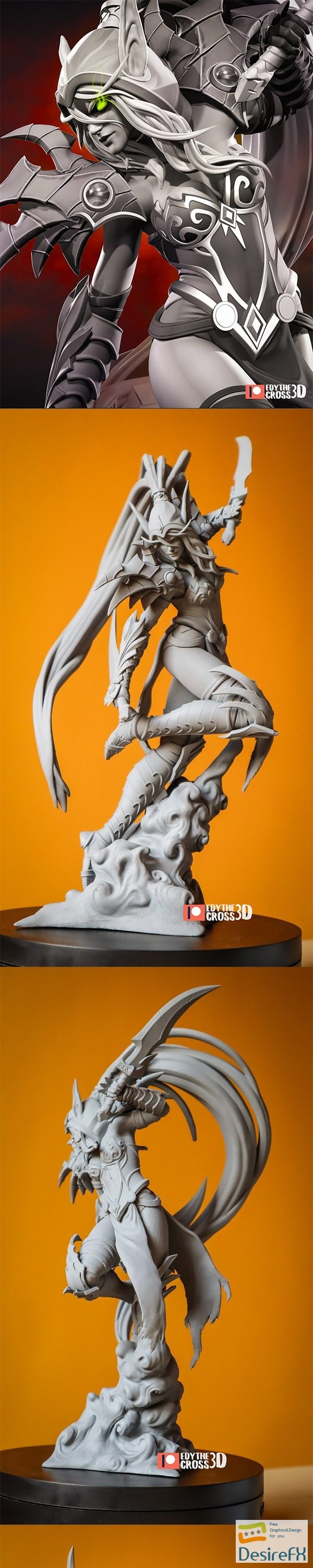 NomNom Figures – Valeera Sanguinar – World of Warcraft – 3D Print