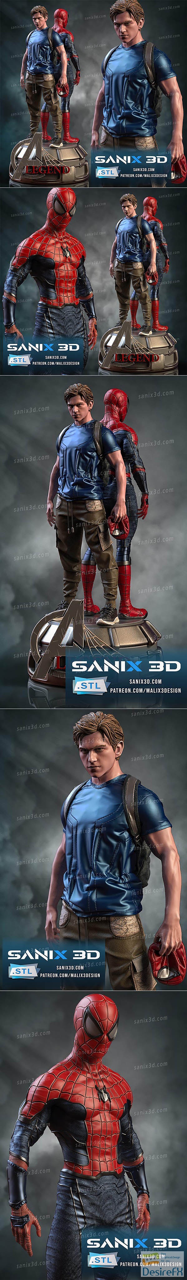 Sanix – LEGEND – Spider-Boy – A Double Life – 3D Print