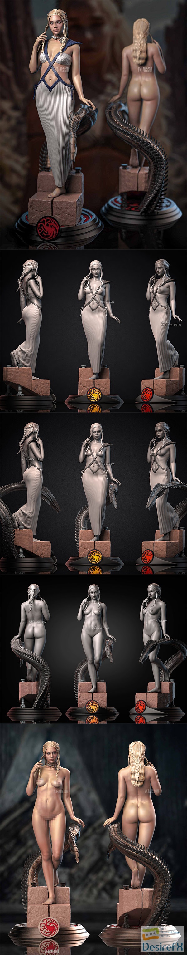 VX-Labs – Daenerys – 3D Print